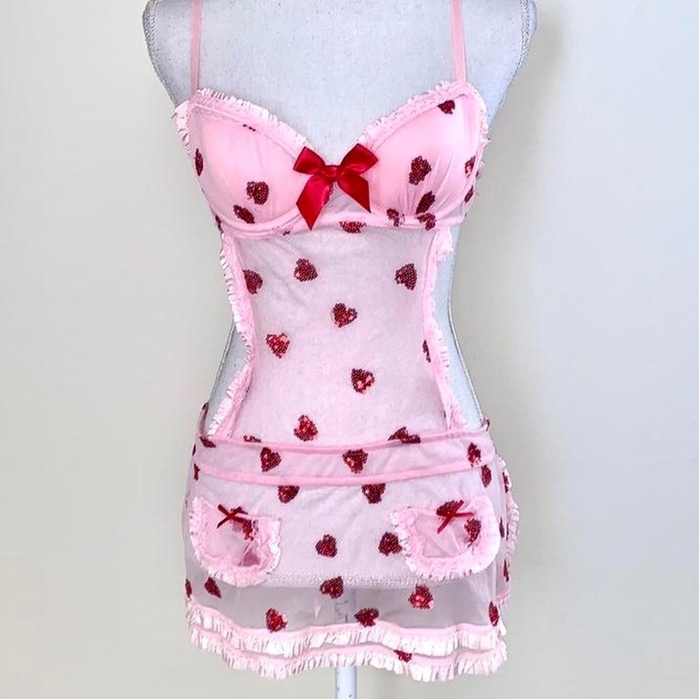 Victoria’s Secret Sexy Little Things Valentine’s Day Maid Apron